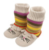 Animal Knitted Booties Cat