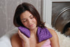 Floral Printed Cotton Body Wrap Lavender