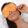 Floral Printed Eye Masks Apricot