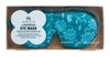 Floral Printed Eye Masks Turquoise