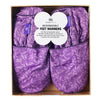 Floral Printed Cotton Feet Warmers Lavender