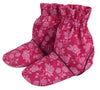 Floral Printed Cotton Feet Warmers Rose