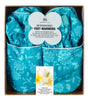 Floral Printed Cotton Feet Warmers Turquoise