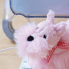 Desk Duster Westie Pink