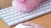 Desk Duster Westie Pink