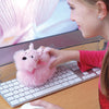 Desk Duster Westie Pink