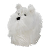 Desk Duster Westie White