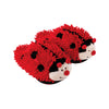 Fuzzy Friends Slippers Ladybird