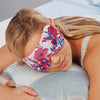 Eye Mask Pink Flowers